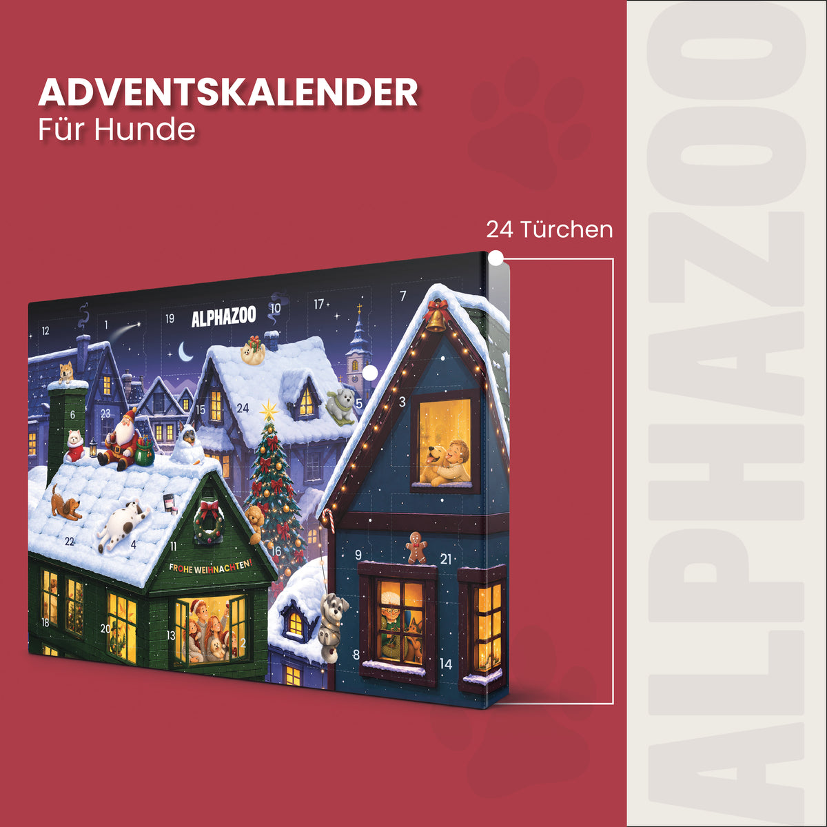 Alphazoo Adventskalender 2026 für Hunde