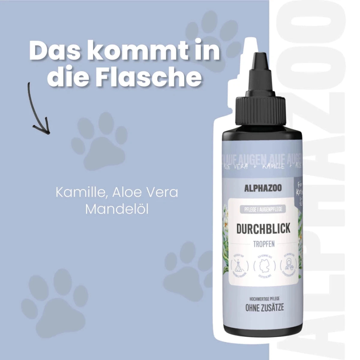 Durchblick Augenpflege für Katzen