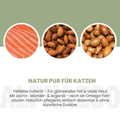 Fellliebe Futteröl für Katzen