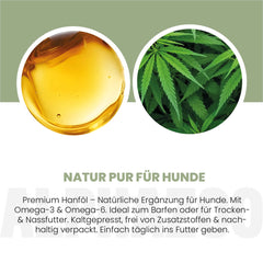 Hanföl für Hunde