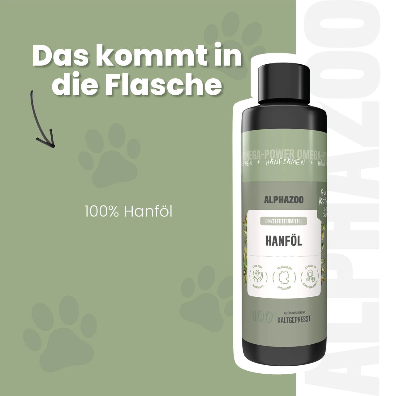 Hanföl für Katzen