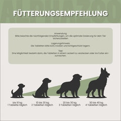 Bierhefe Tabletten für Hunde