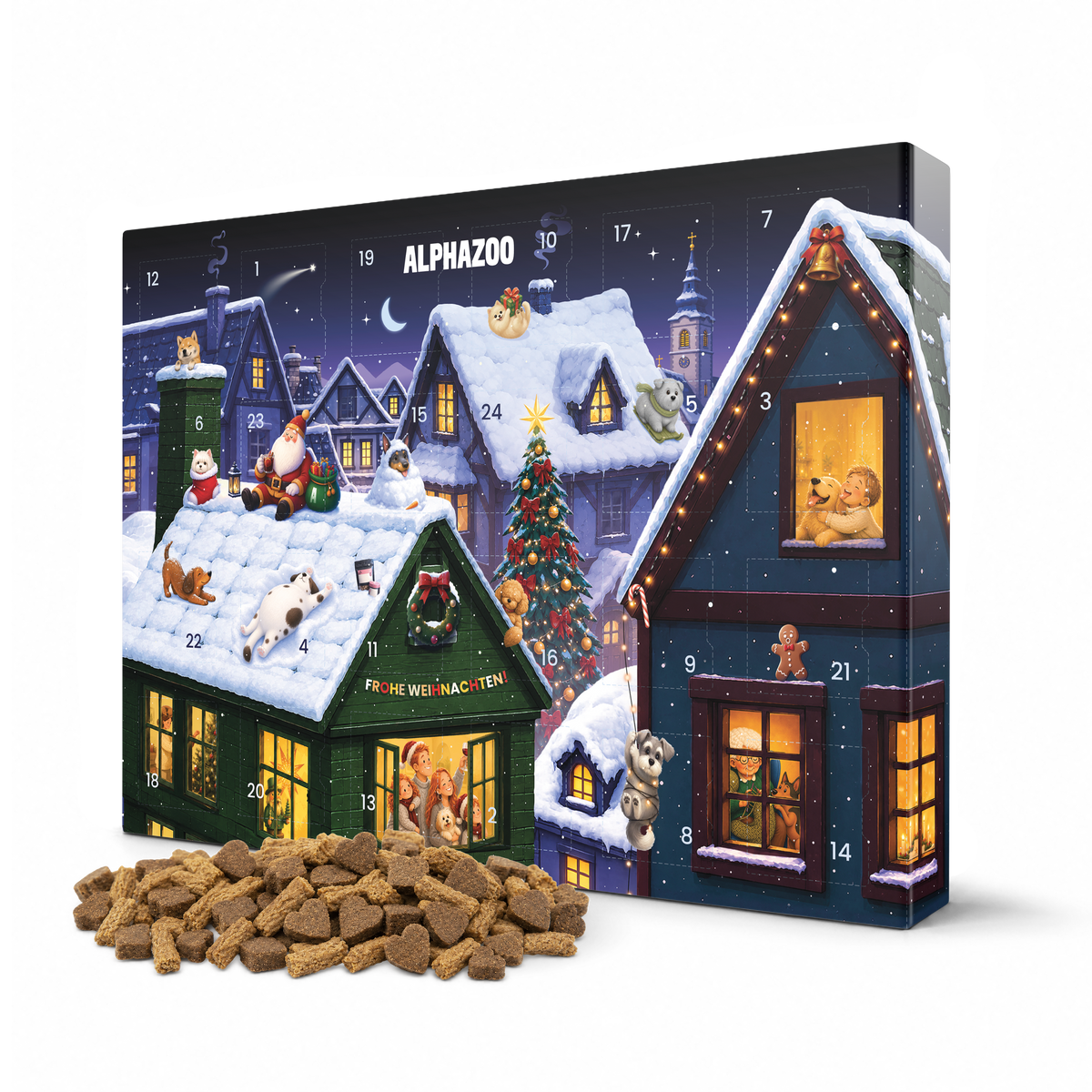 Alphazoo Adventskalender 2026 für Hunde