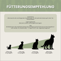 Grünlippmuschel-Pulver für Katzen