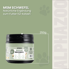 MSM Pulver für Katzen