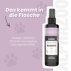 MilbHunter Milbenspray für Hunde