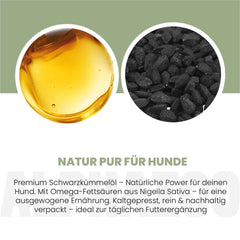 Schwarzkümmelöl für Hunde
